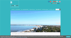 Desktop Screenshot of coteetmerimmobilier.fr